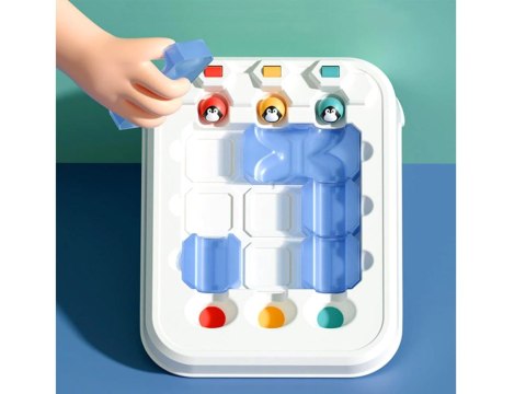 Hola Gra logiczna przygoda pingwinka edukacyjna ZA4536