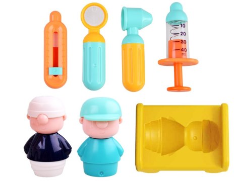 Hola Interaktywne Autko Ambulans + akcesoria z ludzikami Dźwięk Światło ZA4540