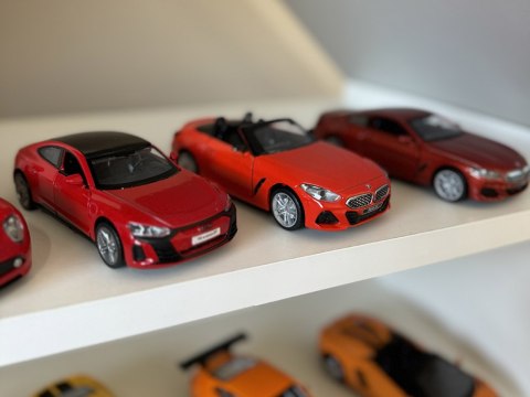 JOKOMISIADA Auto metalowe model 2018 Ford Mustang GT skala 1:34 światło dźwięk ZA4616