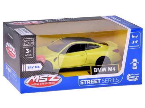 JOKOMISIADA Auto metalowe model BMW M4 skala 1:32 dźwięki światła ZA4617
