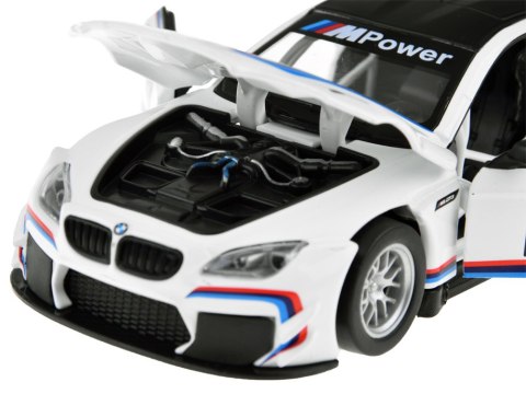 JOKOMISIADA Auto metalowe model sportowe BMW M6 GT3 skala 1:32 światło dźwięk ZA4613