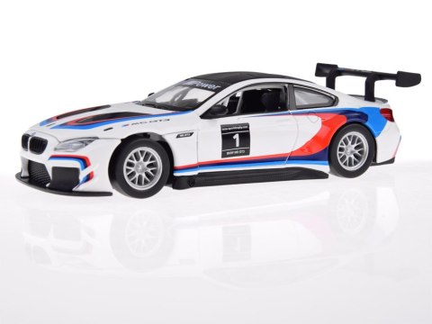 JOKOMISIADA Auto metalowe model sportowe BMW M6 GT3 skala 1:32 światło dźwięk ZA4613