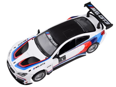 JOKOMISIADA Auto metalowe model sportowe BMW M6 GT3 skala 1:32 światło dźwięk ZA4613