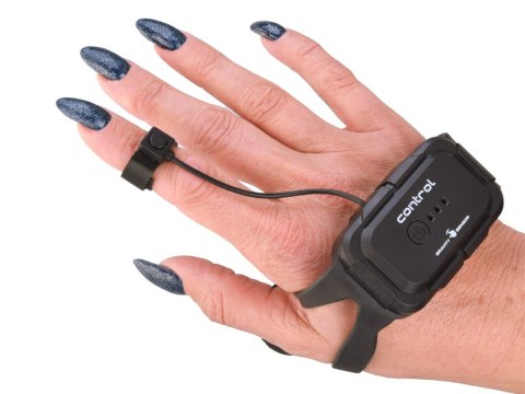 JOKOMISIADA Dinozaur zdalnie sterowany gestem pilot RC 2w1 zieje ryczy świeci RC0625 BR