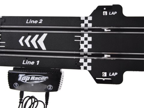 JOKOMISIADA Elektryczny Tor wyścigowy rajdowy samochodowy 2 auta AUDI trasa 8m RC0620