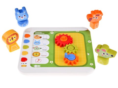 JOKOMISIADA Hola interaktywny Panel nauka emocji liczb figur Montessori ZA4652