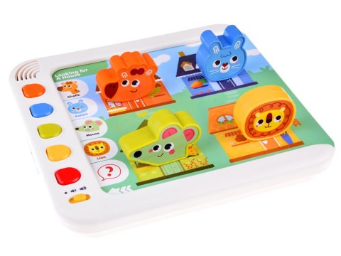 JOKOMISIADA Hola interaktywny Panel nauka emocji liczb figur Montessori ZA4652