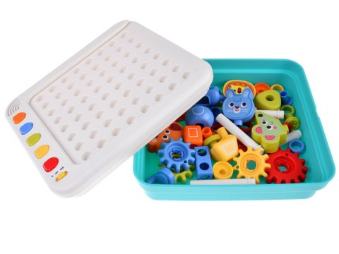 JOKOMISIADA Hola interaktywny Panel nauka emocji liczb figur Montessori ZA4652