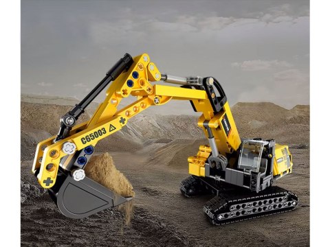 JOKOMISIADA Klocki konstrukcyjne KOPARKA - model techniczny, 467 el. ZA4630