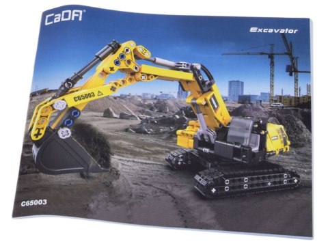 JOKOMISIADA Klocki konstrukcyjne KOPARKA - model techniczny, 467 el. ZA4630