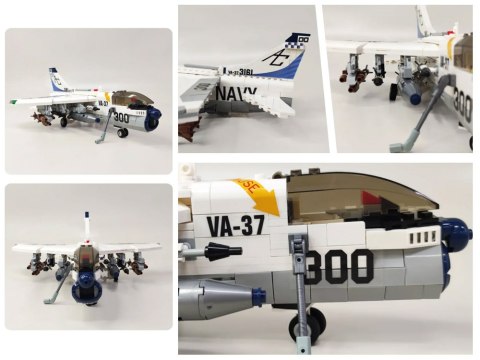 JOKOMISIADA Klocki konstrukcyjne samolot szturmowy 683-elementy ZA4622