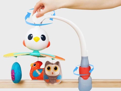 JOKOMISIADA Urocza grająca Karuzela dla niemowląt 3w1 ZA4537