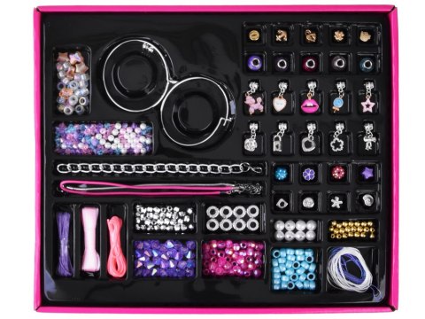 JOKOMISIADA Zestaw do bransoletek Koraliki Zawieszki Charmsy - Zrób biżuterię ZA4644