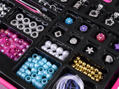 JOKOMISIADA Zestaw do bransoletek Koraliki Zawieszki Charmsy - Zrób biżuterię ZA4644