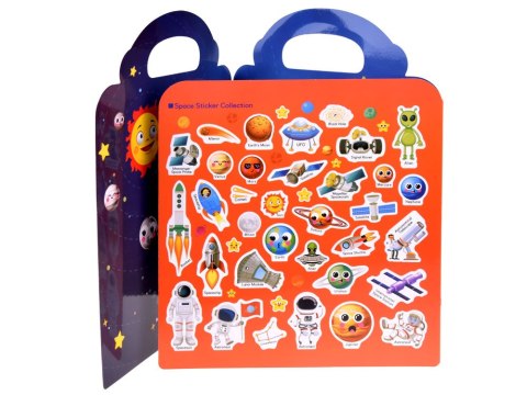 JOKOMISIADA Album z naklejkami kosmos planety naklejki ZA4761