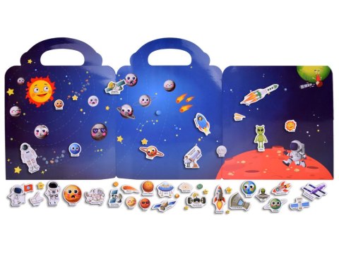 JOKOMISIADA Album z naklejkami kosmos planety naklejki ZA4761