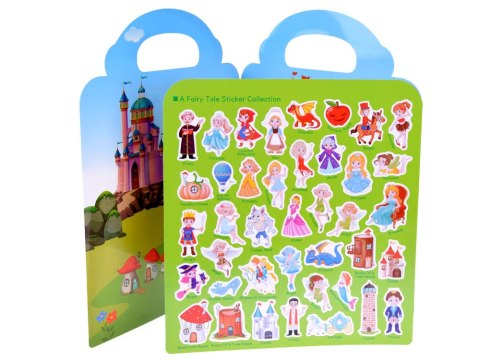 JOKOMISIADA Baśniowy album z Naklejkami Zamek Księżniczki naklejki ZA4763
