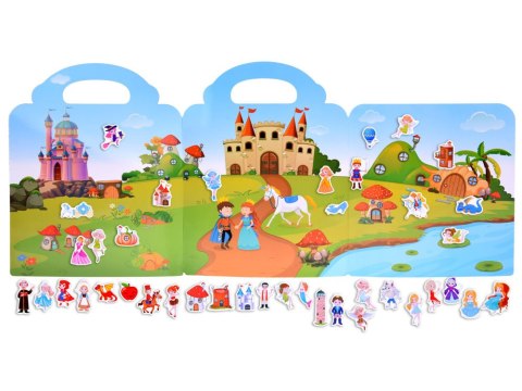 JOKOMISIADA Baśniowy album z Naklejkami Zamek Księżniczki naklejki ZA4763