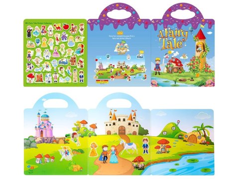 JOKOMISIADA Baśniowy album z Naklejkami Zamek Księżniczki naklejki ZA4763