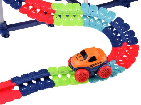 JOKOMISIADA Długi giętki tor samochodowy + autko 291 elementów ZA4768