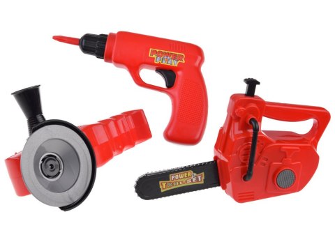 JOKOMISIADA Duży zestaw strażaka kask piła 13ele straż pożarna ZA4698