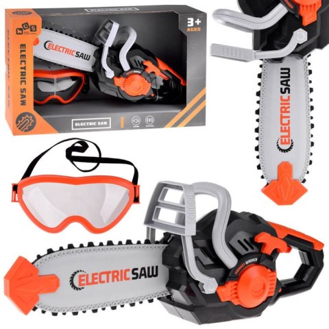 JOKOMISIADA Elektryczna Piła łańcuchowa dla dzieci Ruchoma piła z dźwiękiem ZA4733