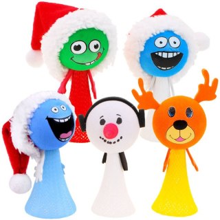 JOKOMISIADA Elf mikołajowy Skoczek zabawka sprężynka Mikołaj Renifer Bałwan ZA4708