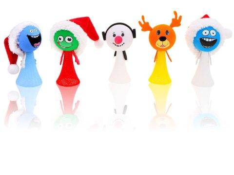 JOKOMISIADA Elf mikołajowy Skoczek zabawka sprężynka Mikołaj Renifer Bałwan ZA4708