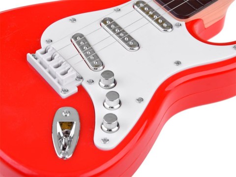 JOKOMISIADA Gitara elektryczna dla dziecka gitarka rockowe brzmienie IN0164