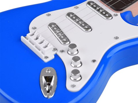 JOKOMISIADA Gitara elektryczna dla dziecka gitarka rockowe brzmienie IN0164