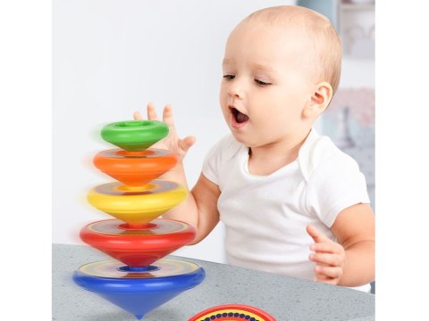 JOKOMISIADA Gra zręcznościowa mega bączek piramida gyro ZA4730