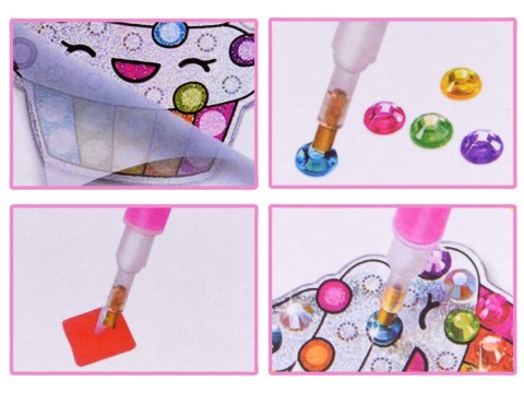 JOKOMISIADA Haft diamentowy zestaw kreatywny NAKLEJKI ZWIERZĄTKA wyklejanka ZA4663