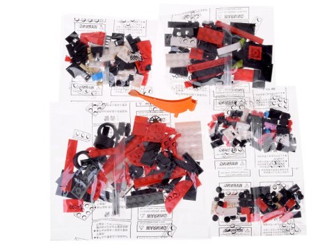 JOKOMISIADA Klocki techniczne Sportowe auto Living Legend 917 CZERWONE 355-ele ZA4754