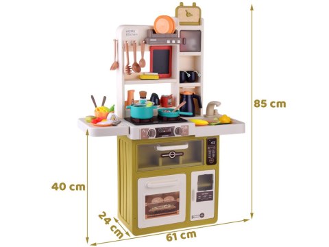 JOKOMISIADA Kuchnia efekt gotowania para wodna piekarnik lodówka zmywarka 49ele ZA4668