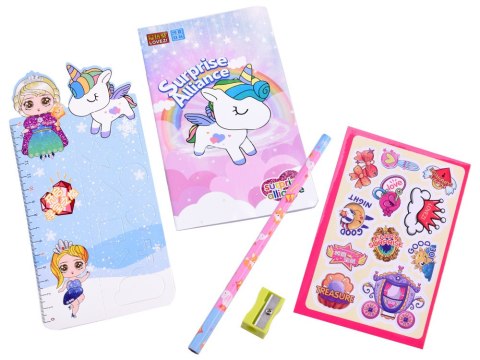 JOKOMISIADA Magiczny pamiętnik sekretnik zamykany na kluczyk notatnik naklejki ZA4706