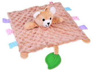 JOKOMISIADA Pluszowa Przytulanka sensoryczna Miś uspokajacz Metka Kocyk ZA4744