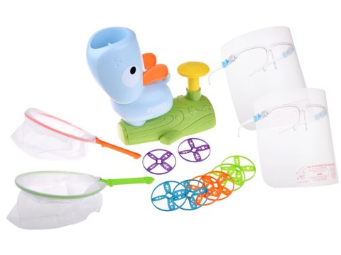 JOKOMISIADA Rodzinna gra zręcznościowa wyrzutnia dysków piesek ZA4696