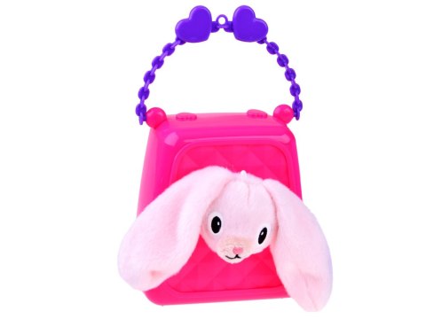 JOKOMISIADA Urocza torebka + zwierzątko maskotka królik pluszak ZA4682