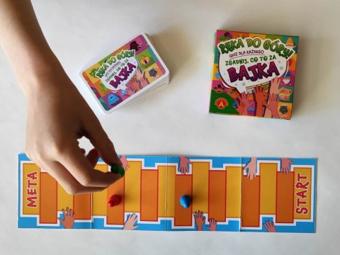 Alexander Alexander Kieszonkowa gra planszowa Quiz ręka do góry! Zgadnij co to za Bajka GR0652