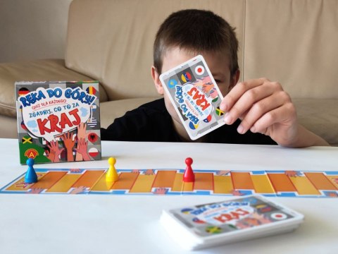 Alexander Alexander Kieszonkowa gra planszowa Quiz ręka do góry! Zgadnij co to za Kraj GR0651