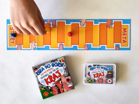 Alexander Alexander Kieszonkowa gra planszowa Quiz ręka do góry! Zgadnij co to za Kraj GR0651