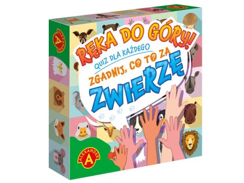 Alexander Alexander Kieszonkowa gra planszowa Quiz ręka do góry! Zgadnij co to za Zwierzę GR0650