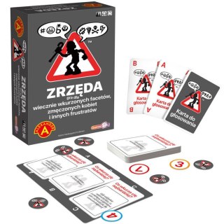 Alexander Alexander Zabawna gra towarzyska ZRZĘDA - karty pytania GR0653