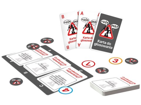 Alexander Alexander Zabawna gra towarzyska ZRZĘDA - karty pytania GR0653