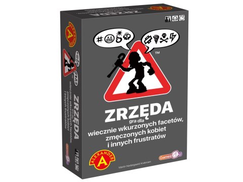 Alexander Alexander Zabawna gra towarzyska ZRZĘDA - karty pytania GR0653