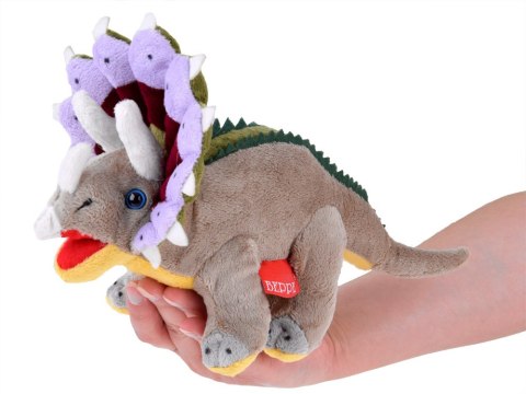 Beppe Pluszak Maskotka Triceratops 30cm Dinozaur 12939