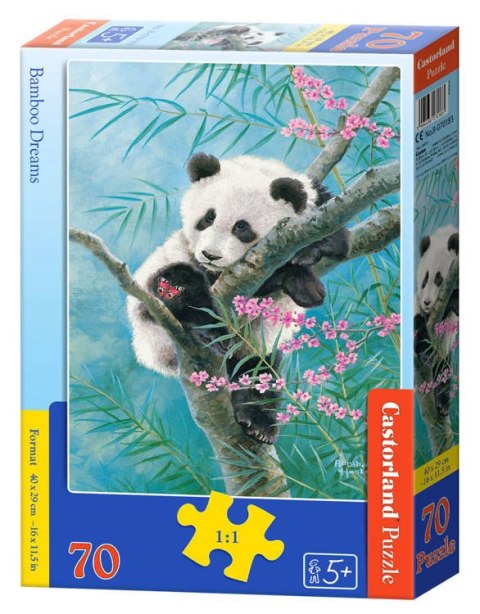 Castorland Puzzle 70 el. Bamboo Dreams