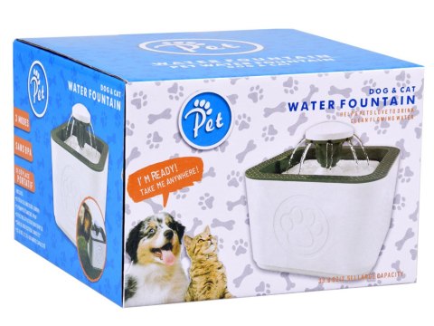 JOKOMISIADA Automatyczna fontana dla kota psa Poidełko dla zwierząt ZA4960