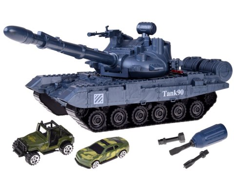 JOKOMISIADA Czołg do składania skręcania śrubokręt wyrzutnia dźwięki ZA4811