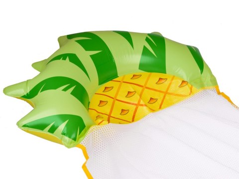 JOKOMISIADA Dmuchany materac Hamak wodny siatka, model ananas na basen i plażę SP0760